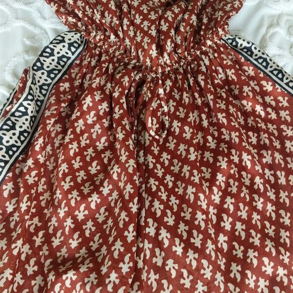 Elan Strapless Moroccan Print Strapless Jumpsuit - Picture 6 of 13